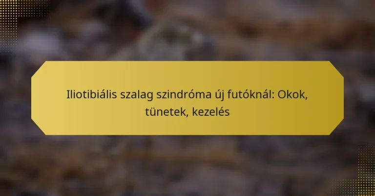 Iliotibiális szalag szindróma új futóknál: Okok, tünetek, kezelés